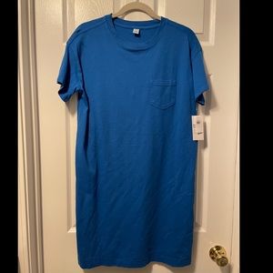 Old Navy Royal Blue T-Shirt Dress, Tags On
